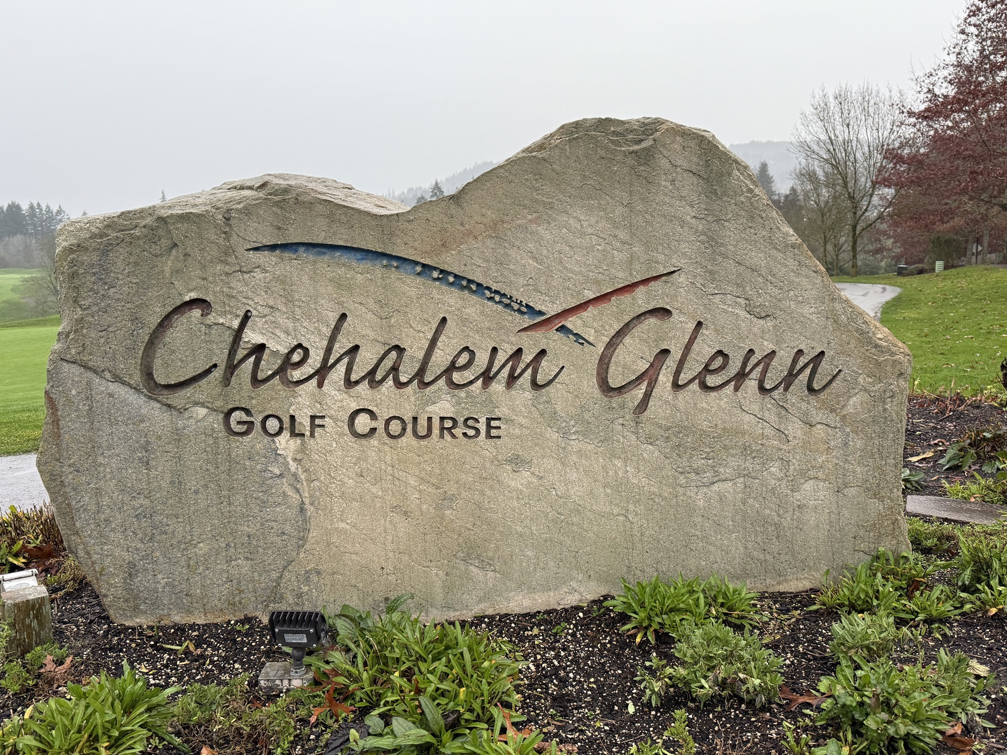 Chehalem Glenn Golf Course (Newberg, OR on 12/22/24)