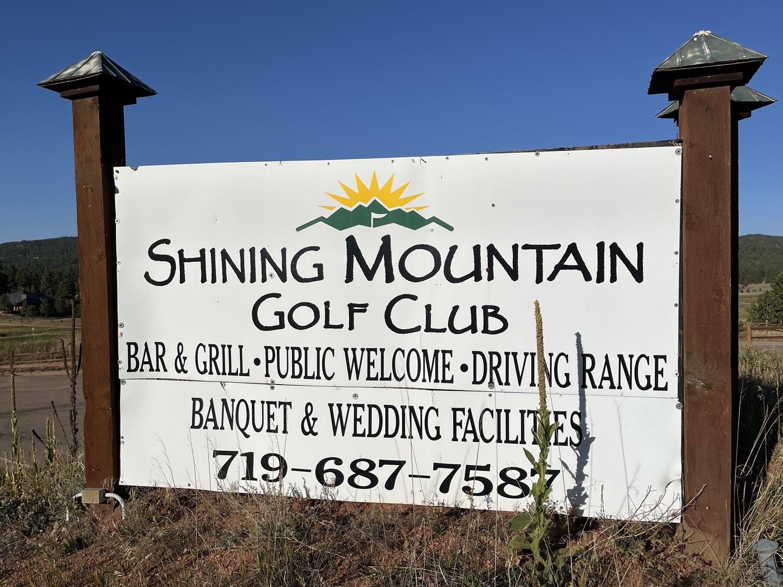 Shining Mountain Golf Course (Woodland Park, CO on 10/06/24)
